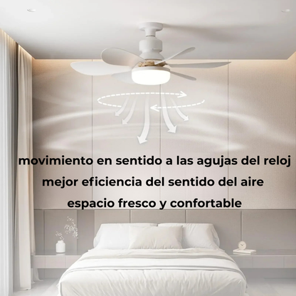 Ventilador lampara 2 en 1