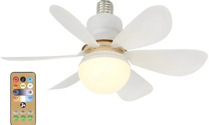 Ventilador lampara 2 en 1