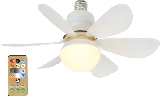 2-in-1 fan lamp